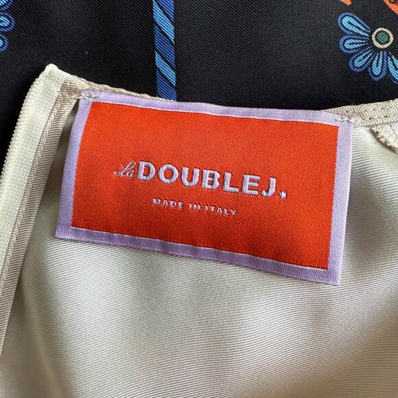 La DoubleJ Aswan Sorella Silk Midi Dress SZ S - Picture 10 of 10